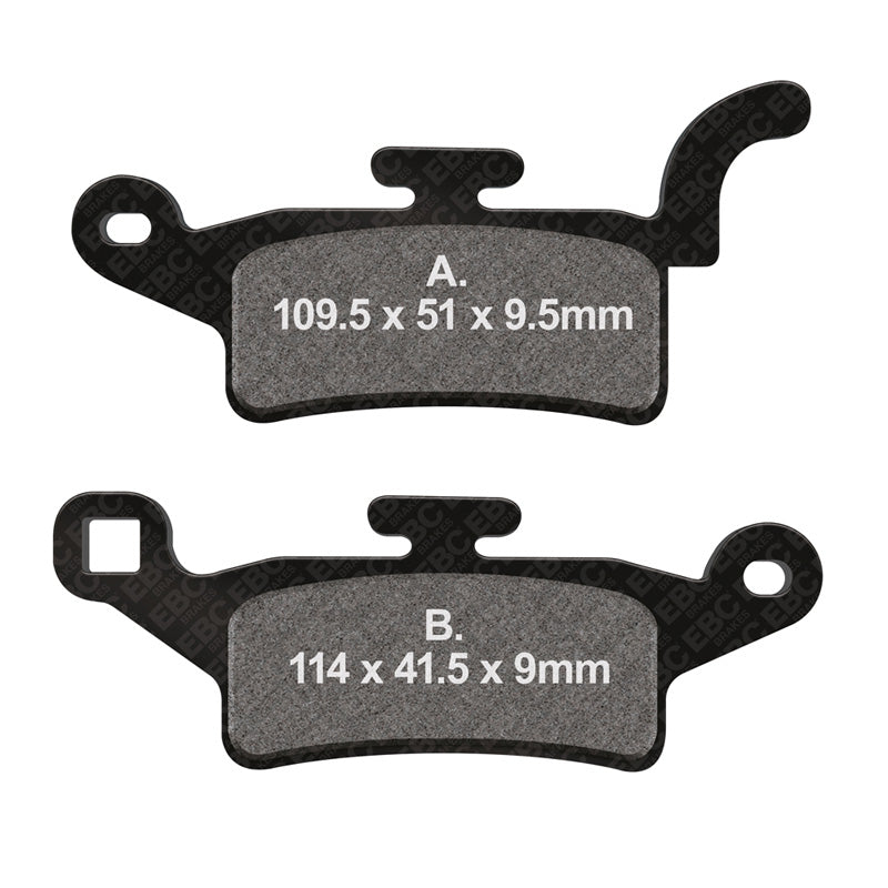 EBC BRAKE PADS - SFA SERIES - SFA492 FRONT