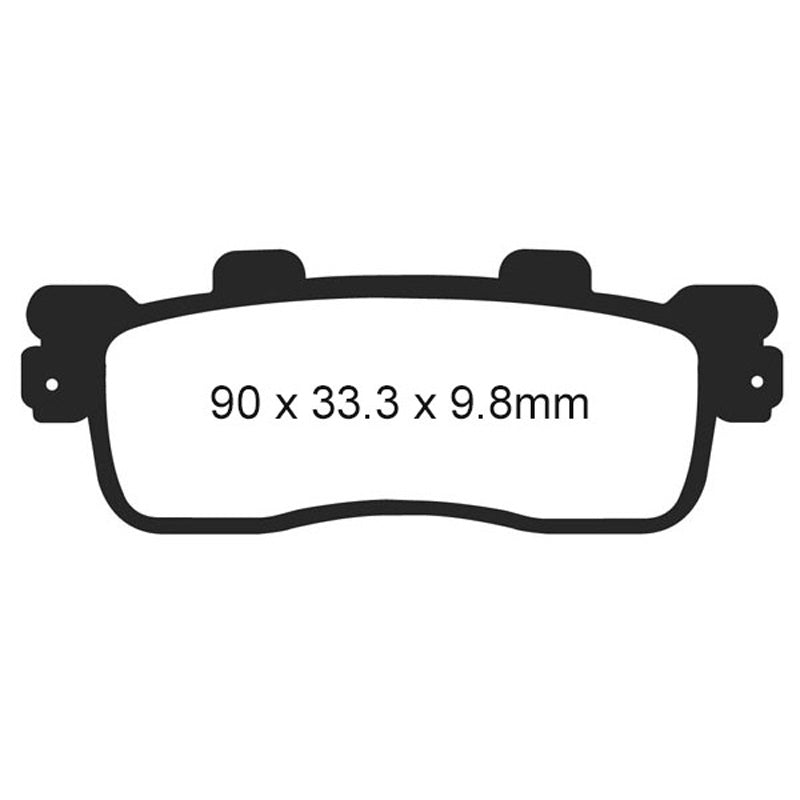 EBC BRAKE PADS - SFA SERIES - SFA498 REAR
