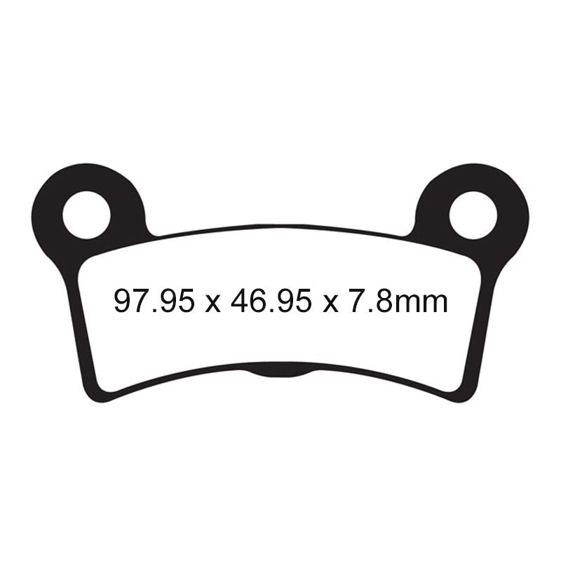 EBC BRAKE PADS - V SERIES - FA605/4V REAR