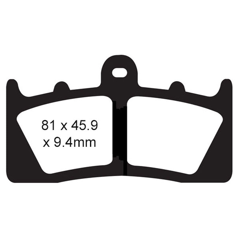 EBC BRAKE PADS - HH SERIES - FA613HH FRONT