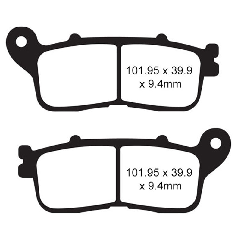 EBC BRAKE PADS - HH SERIES - FA636HH REAR