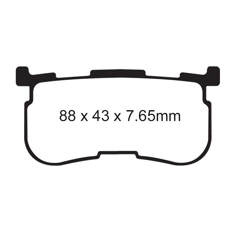 EBC BRAKE PADS - V SERIES - FA641/4V REAR