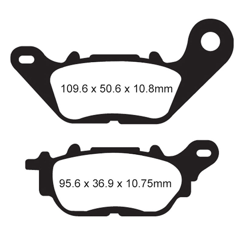EBC BRAKE PADS - FA SERIES - FA662 REAR