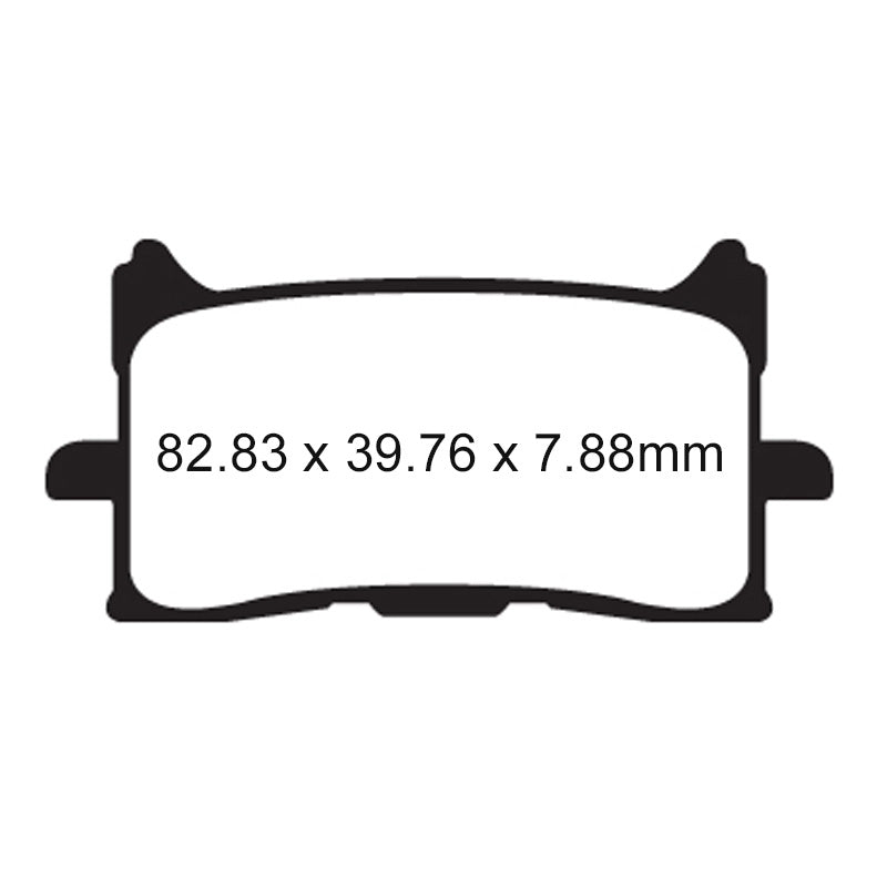 EBC BRAKE PADS - HH SERIES - FA679HH FRONT