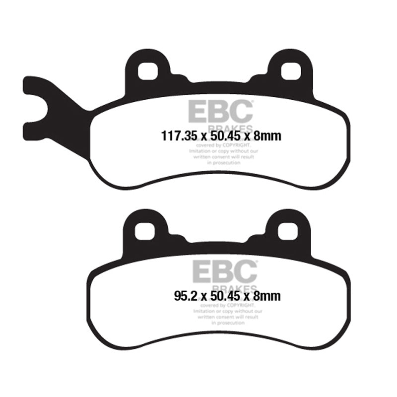 EBC BRAKE PADS - X SERIES - FA683X