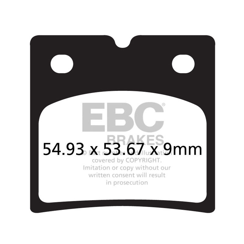 EBC BRAKE PADS - HH SERIES - FA696HH REAR