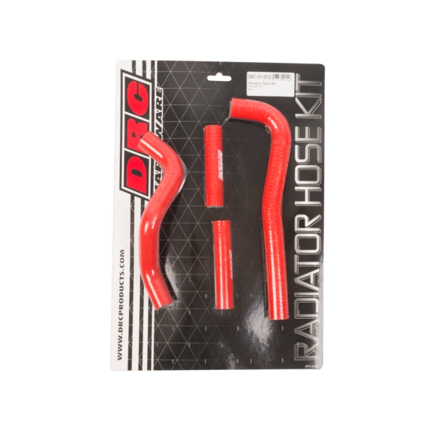 DRC/Zeta/Unit Radiator Hose RED DRC Drz400s/sm 00-08