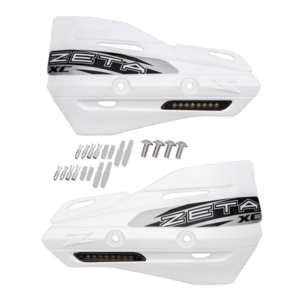 DRC/Zeta/Unit Handguard WH W/flasher SMK