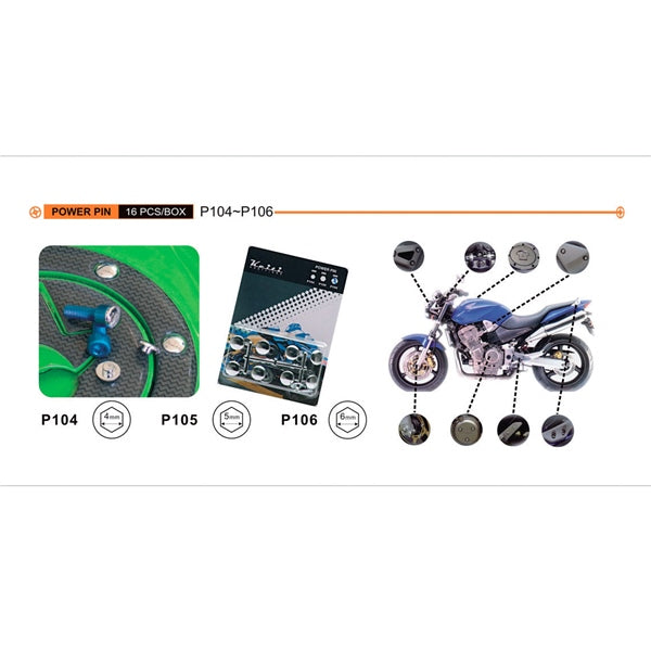 Keiti Power Pin Bolt Cap