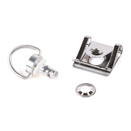 Keiti Quick Release Fastener Silver Short (qty