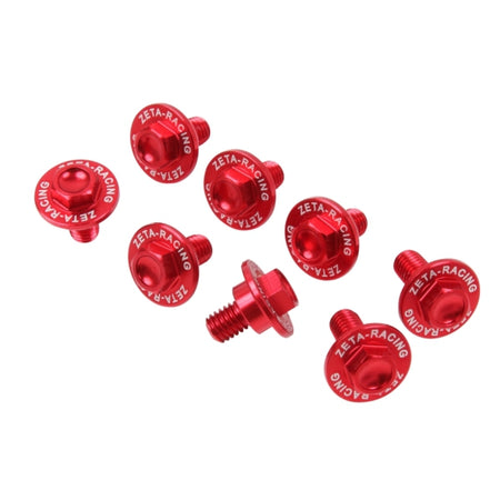 DRC/Zeta/Unit Fork Guard Bolt SET 8PCS HON1 RD