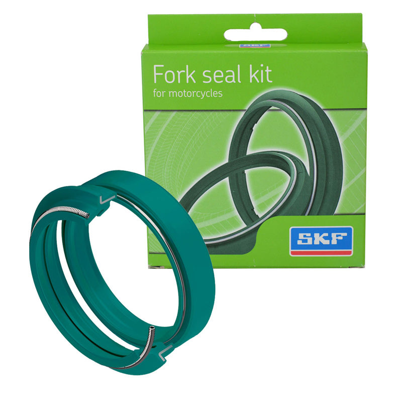 SKF SEAL KIT DUAL LIP (1 OIL-1 DUST) HIGH PROT SHOWA 49 MM GREEN