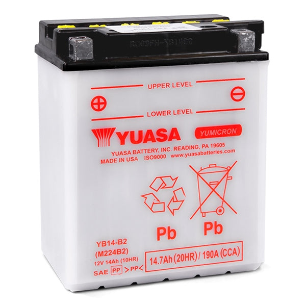 Yuasa YB14-B2 Yuasa Battery