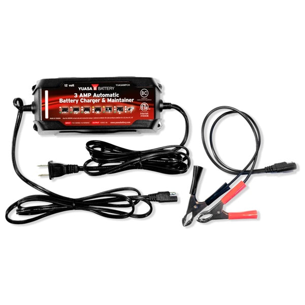 Yuasa Charger/maintainer Battery 3AMP