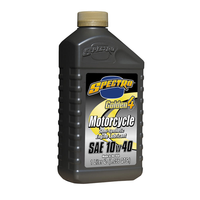 Spectro SEMI-SYNTHETIC GOLDEN 4 4T ENGINE OIL 10W40 (1L)