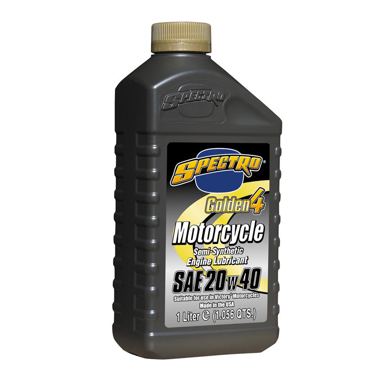 Spectro SEMI-SYNTHETIC GOLDEN 4 4T ENGINE OIL 20W40 (1L)