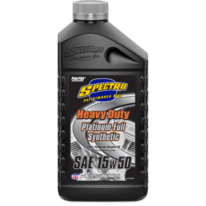 Spectro SYNTHETIC HEAVY DUTY PLATINUM 4T ENGINE OIL 15W50 (1L)