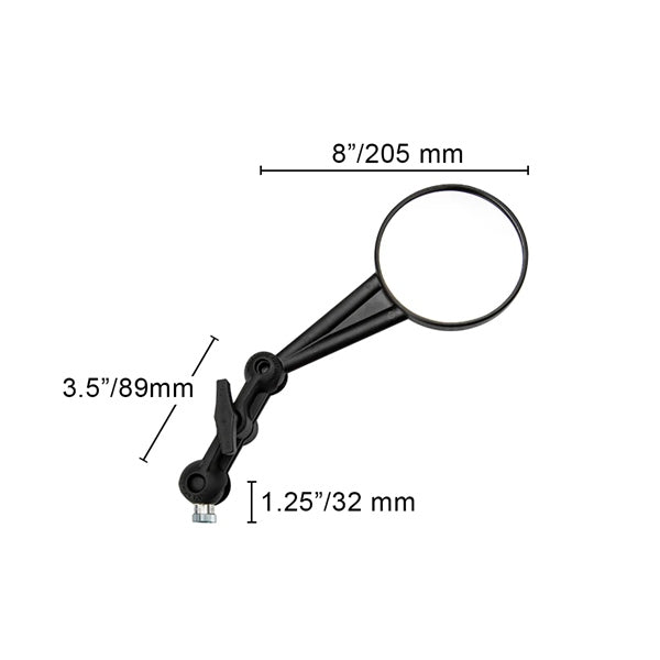 DoubleTake Mirror Enduro Mirror with 3.5" Long Arm