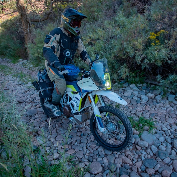 DoubleTake Mirror Dual Sport Mirror with 3.5" Long Arm