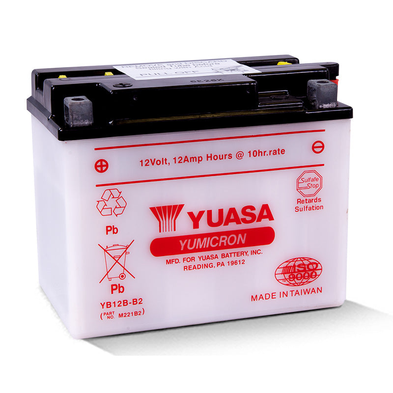 Yuasa YB12B-B2 YUMICRON 12V BATTERY
