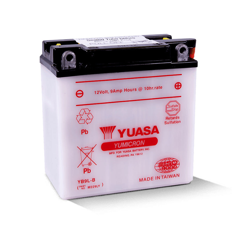 Yuasa YB9L-B YUMICRON 12V BATTERY