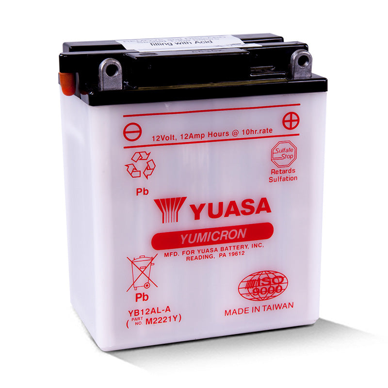 Yuasa YB12AL-A YUMICRON 12V BATTERY