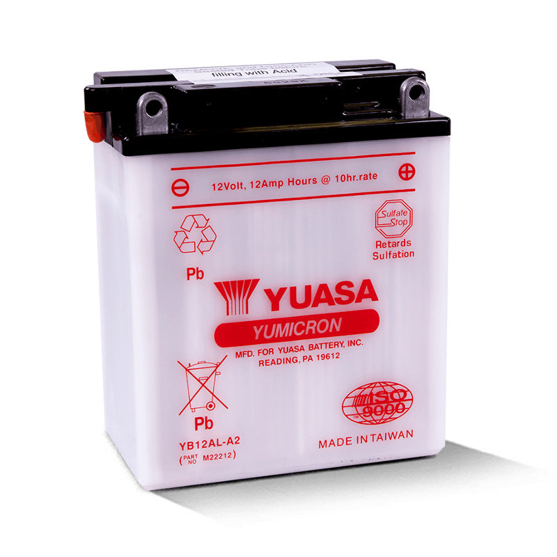 Yuasa YB12AL-A2 YUMICRON 12V BATTERY