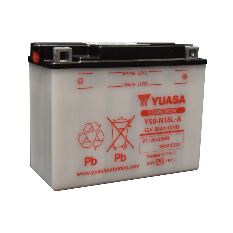 Yuasa Y50-N18L-A YUMICRON 12V BATTERY