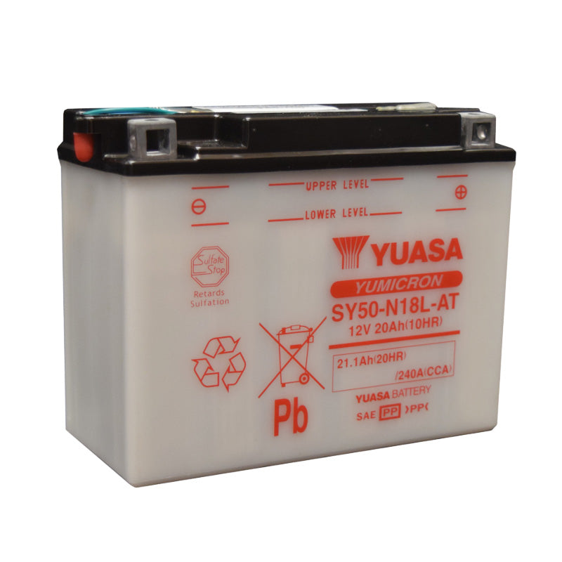Yuasa SY50-N18L-AT YUMICRON 12V BATTERY