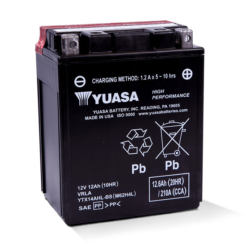 Yuasa YTX14AHL-BS HIGH PERFORMANCE 12V BATTERY