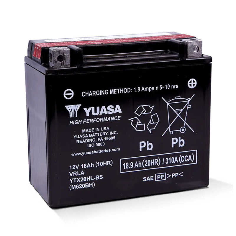 Yuasa YTX20HL FACTORY ACTIVATED 12V BATTERY