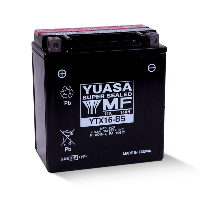 Yuasa YTX16-BS MAINTENANCE FREE 12V BATTERY