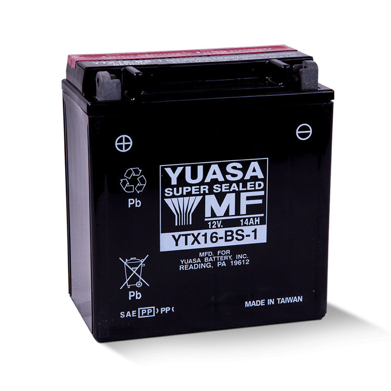 Yuasa YTX16-BS-1 MAINTENANCE FREE 12V BATTERY