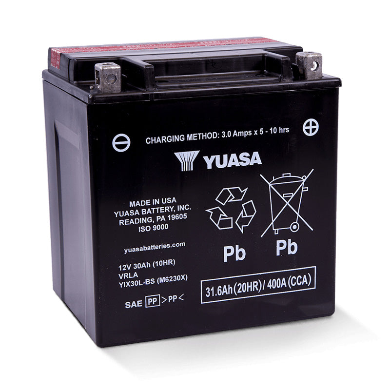 Yuasa YIX30L-BS MAINTENANCE FREE 12V BATTERY