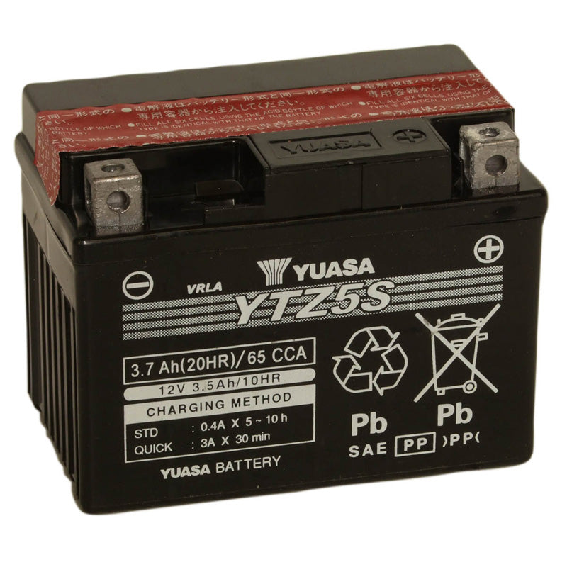 Yuasa YTZ5S-BS MAINTENANCE FREE, 12V BATTERY