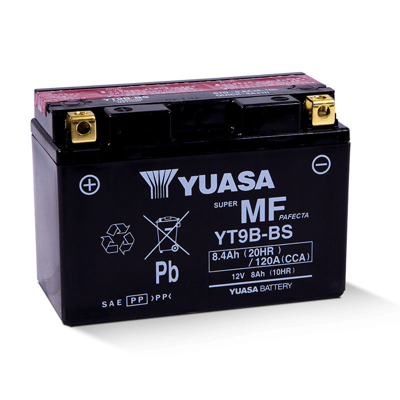 Yuasa YT9B-BS MAINTENANCE FREE 12V BATTERY