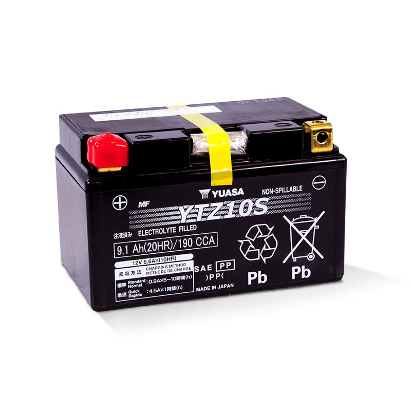 Yuasa YTZ10S FACTORY ACTIVATED 12V BATTERY
