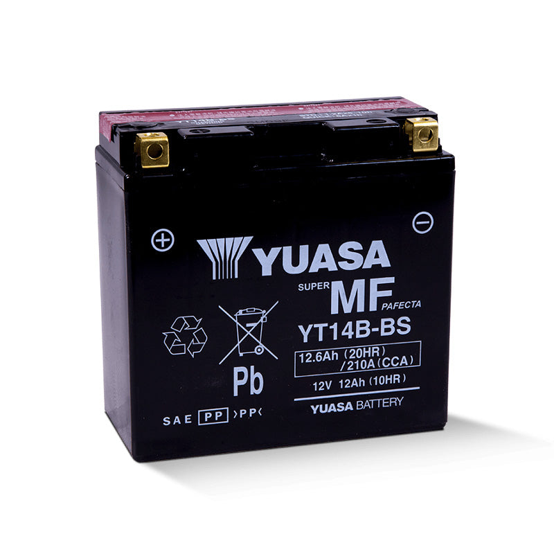 Yuasa YT14B-BS MAINTENANCE FREE 12V BATTERY