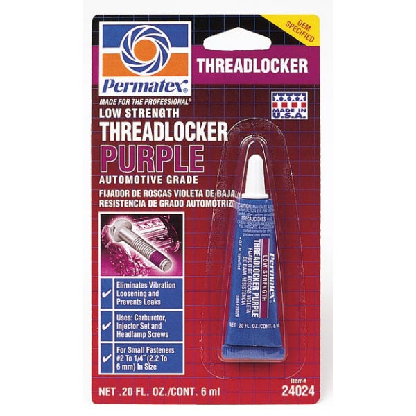 Permatex Locker Thread PR LOW Strength 6ML