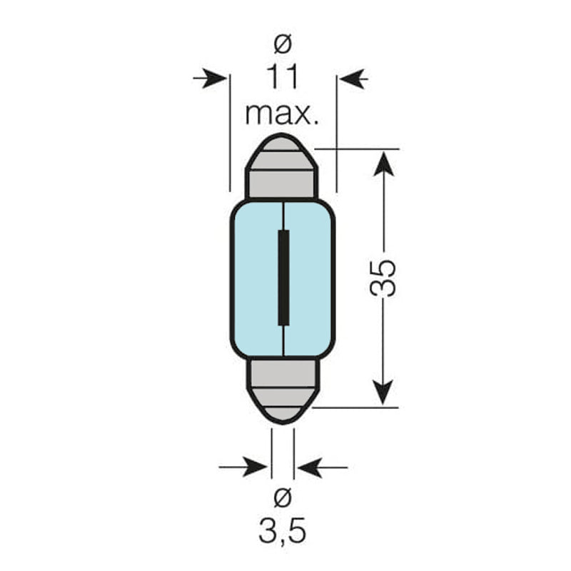 ITL BULB 6418-C5W
