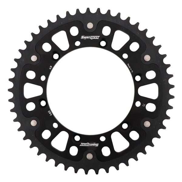 Supersprox Sprocket Stlh 49 RR BK