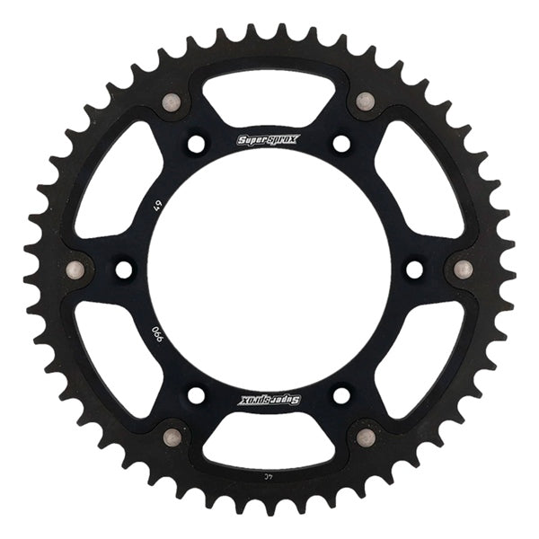 Supersprox Sprocket Stlh 49 RR BK