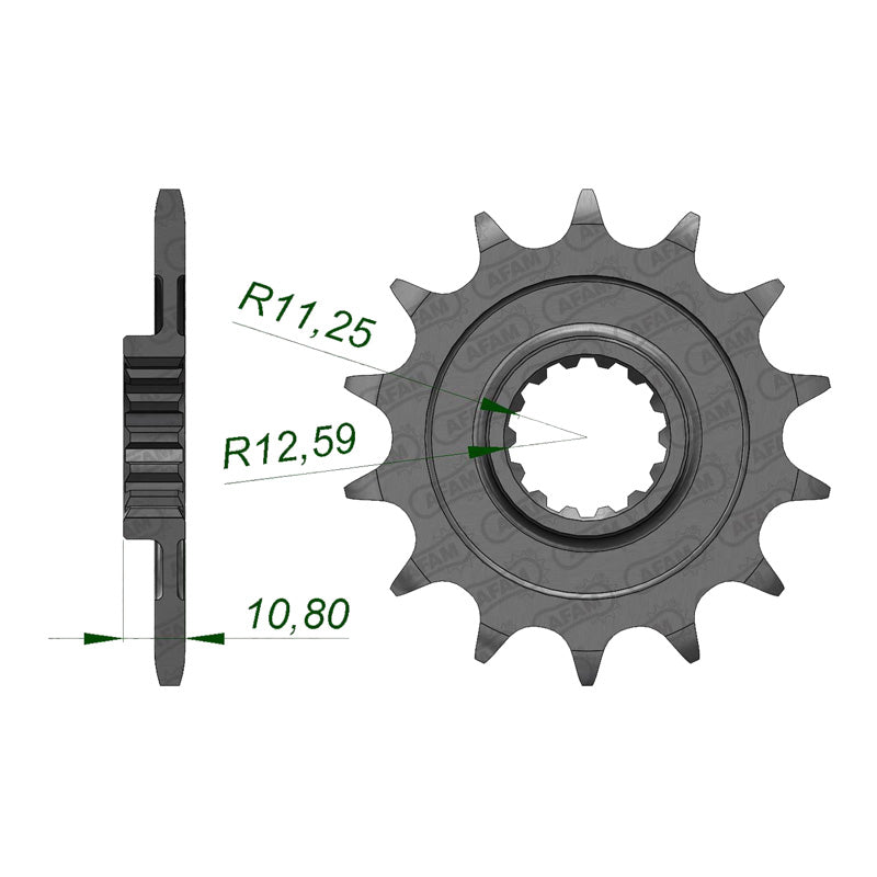 Afam AFAM Front Sprocket 520P 15T - (37400-15)