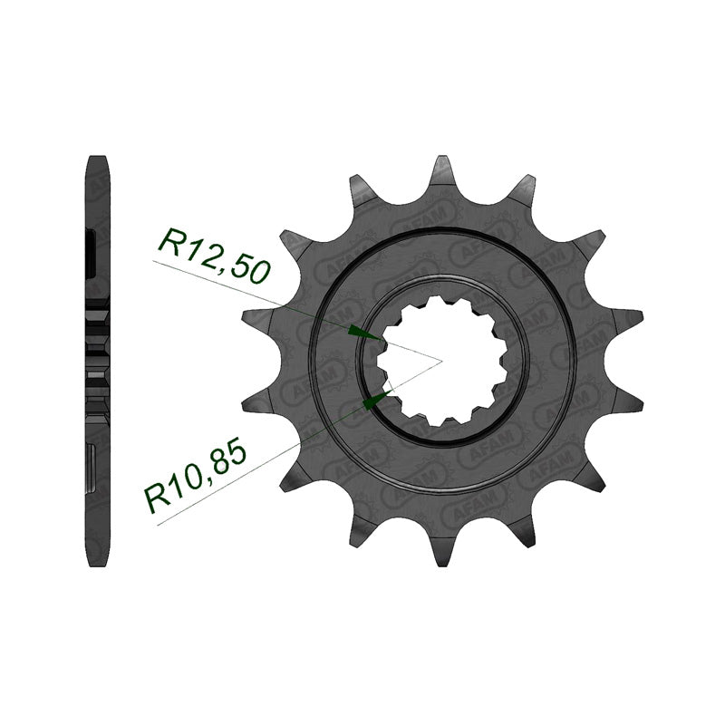 Afam AFAM Front Sprocket 520P 14T - (27502-14)