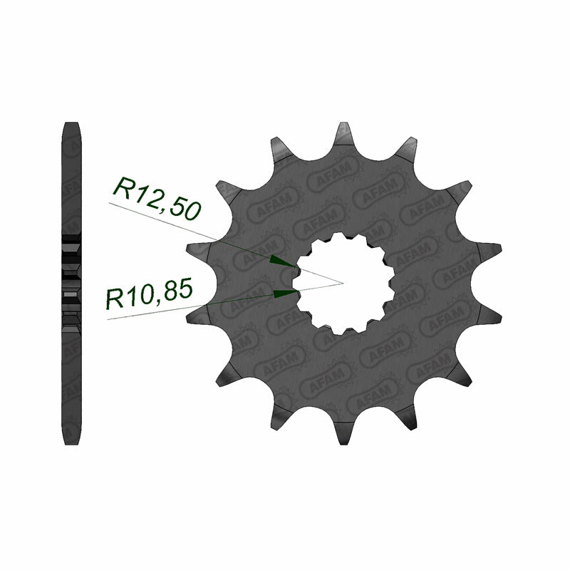 Afam AFAM Front Sprocket 520P 16T - (27500-16)