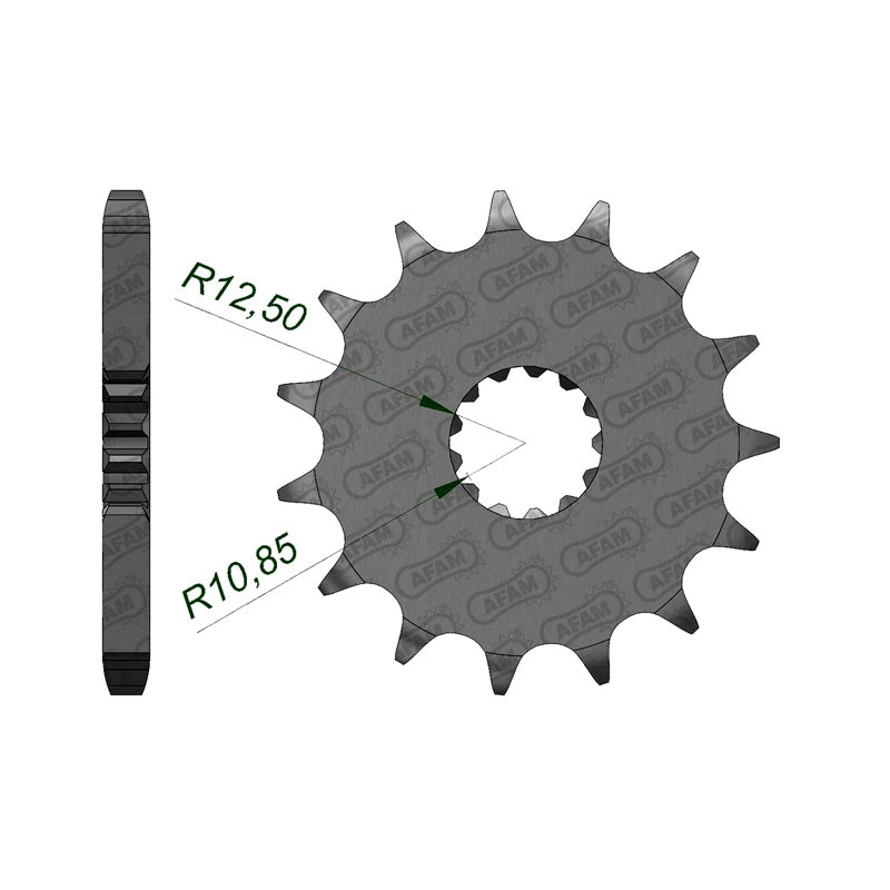Afam AFAM Front Sprocket 530P 18T - (28400-18)
