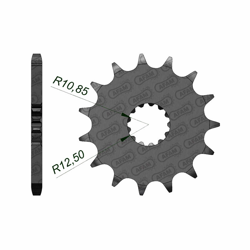 Afam AFAM Front Sprocket 525P 15T - (28401-15)