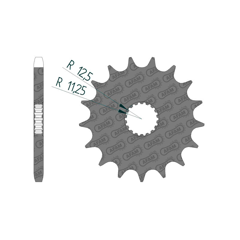 Afam AFAM Front Sprocket 525P 16T - (88900-16)