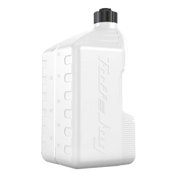 TuffJugs JUG WH W/std CAP & Plug BK 20L