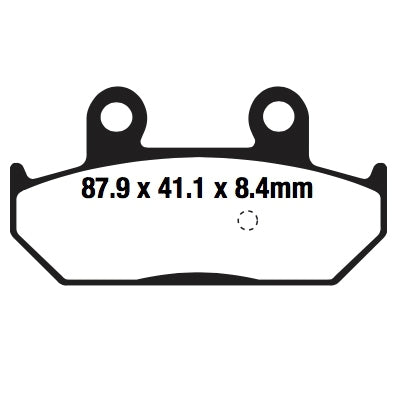 EBC Double-H Superbike Brake Pad - SFA412HH EBC BRAKE